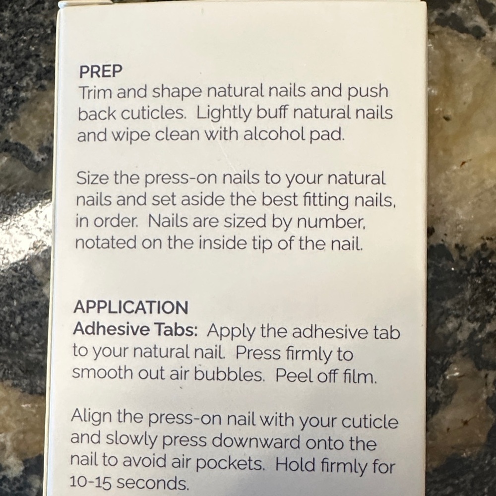 Brown and Cream Press-On Nails - Picture 3 of 5